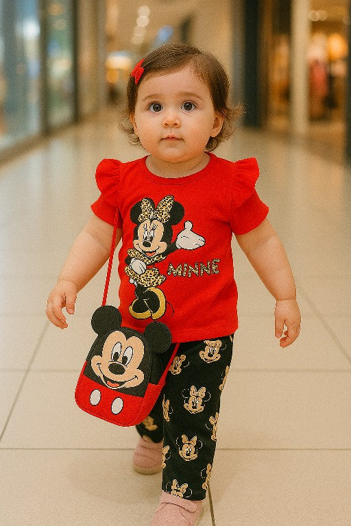 Minnie Mouse Outfit for Toddlers - Cute 2-Piece Set